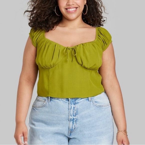wild fable Tops - Nwot Wild Fable Cap Sleeve Sweetheart Top.